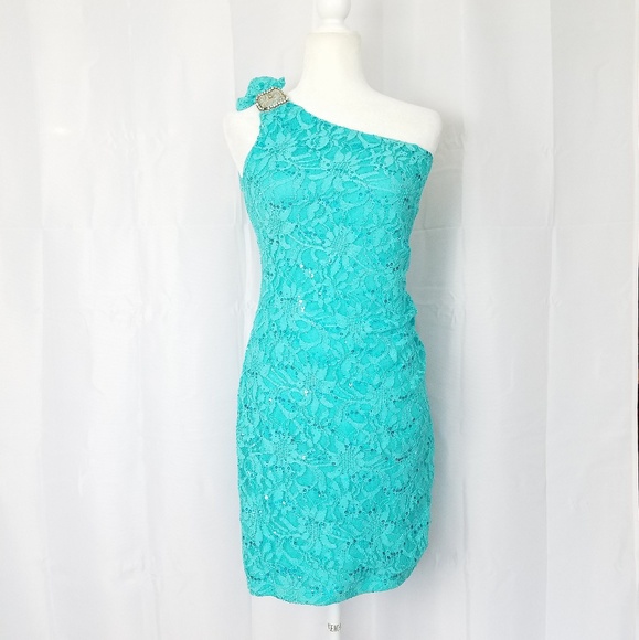 COPY - NWT Hailey Adrianna Papell Sequined Lace Dress - Picture 2 of 8